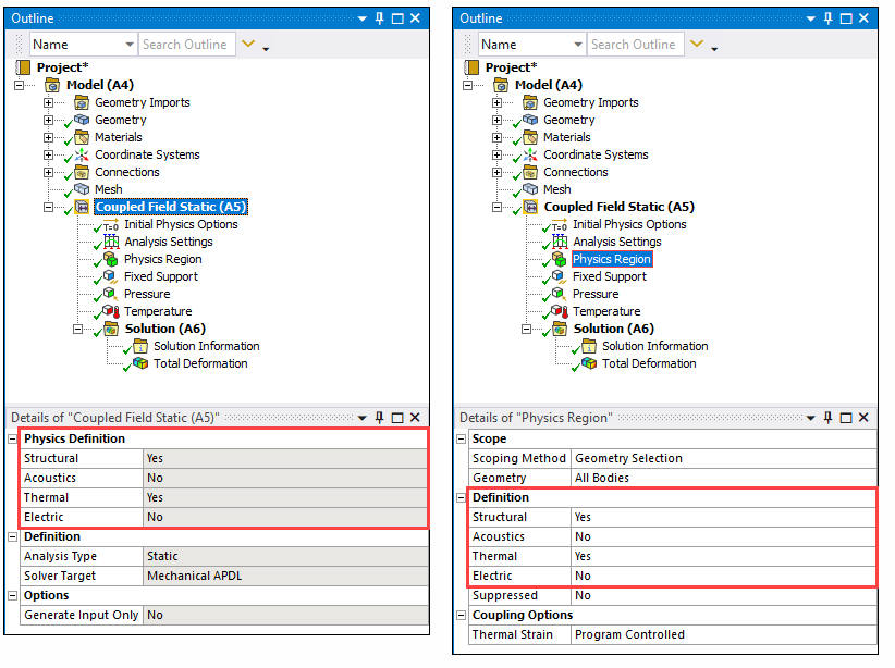 Coupled Field Analysis in Ansys